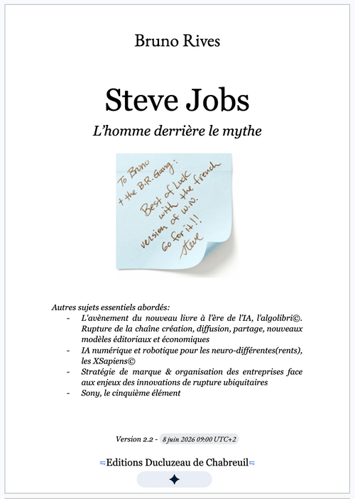 Algolibri© "Nouvelles intelligences, artificielles, numériques et robotiques - Algolibri I", par Bruno Rives, à paraître le 30 juin 2026.